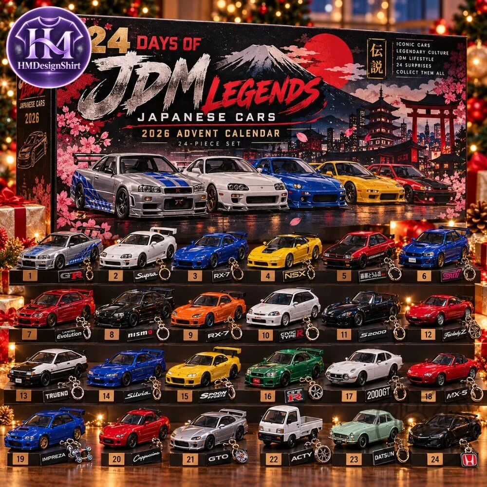 24 Days of JDM Legends Japanese Cars Advent Calendar 2026 Special