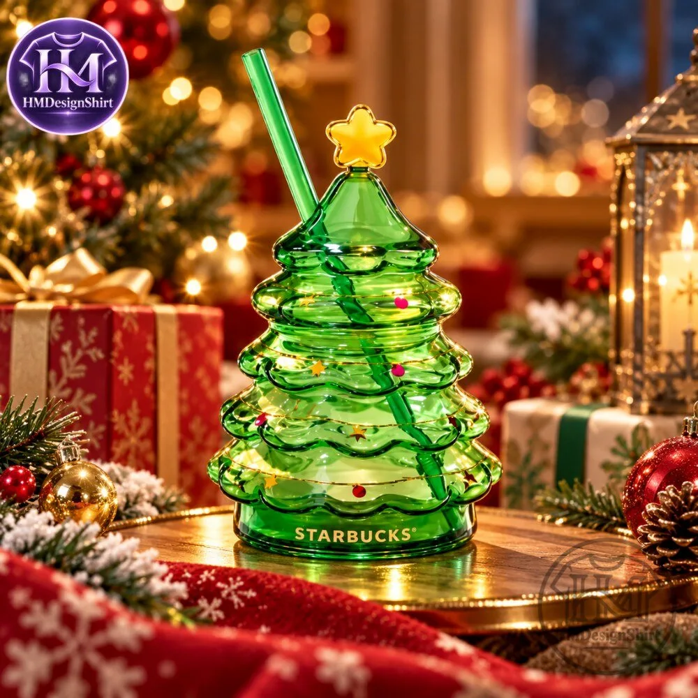 Starbucks Glass Christmas Tree Cold Cup 10 Starbucks Glass Christmas Tree Cold Cup