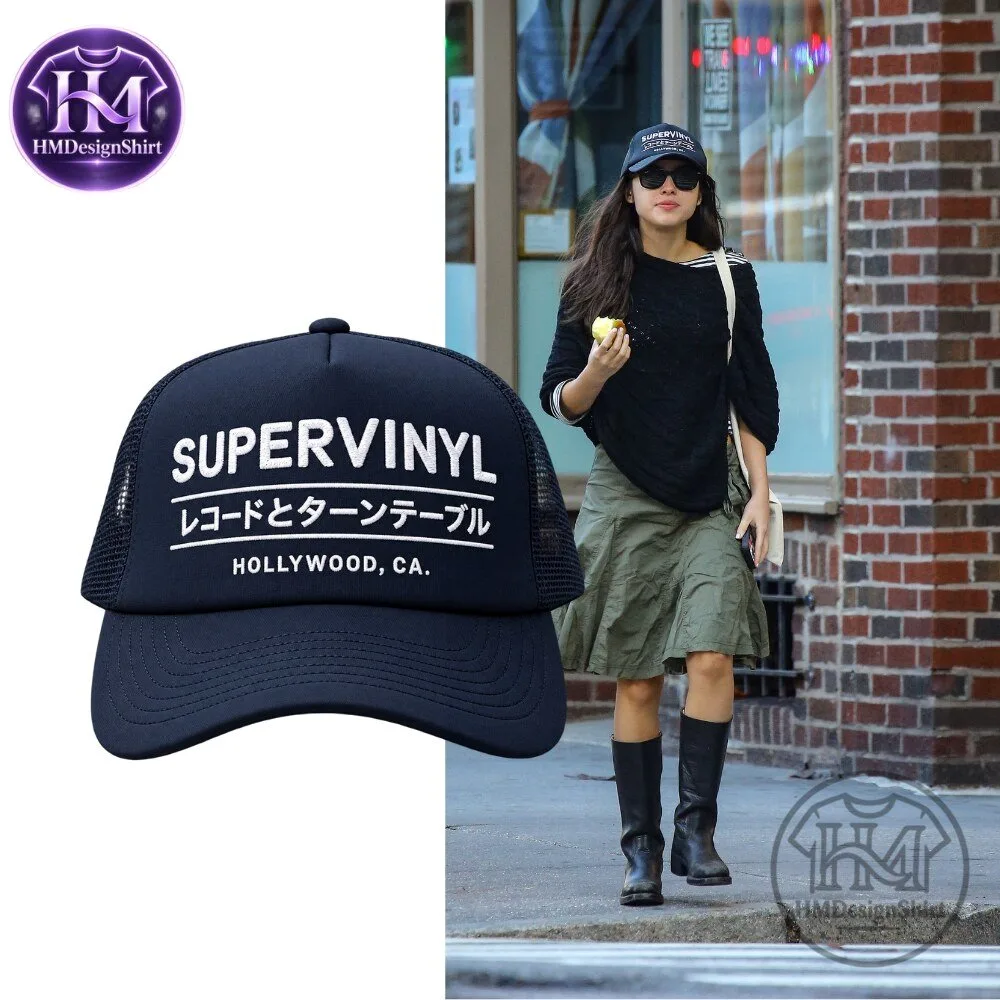 Japanese Embroidered Trucker hat from SUPERVINYL 2026