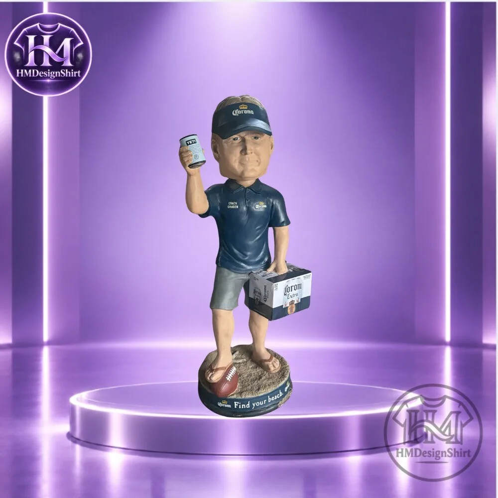 Jon Gruden Corona Extra Beer Man Figurine Find Your Beach Statue 2026