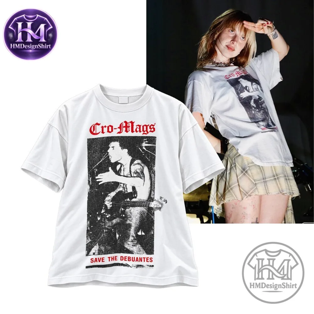 Hayley Williams Cro-Mags Save the Debuantes Graphic T-Shirt 2026 9 Hayley Williams Cro-Mags Save the Debuantes Graphic T-Shirt 2026