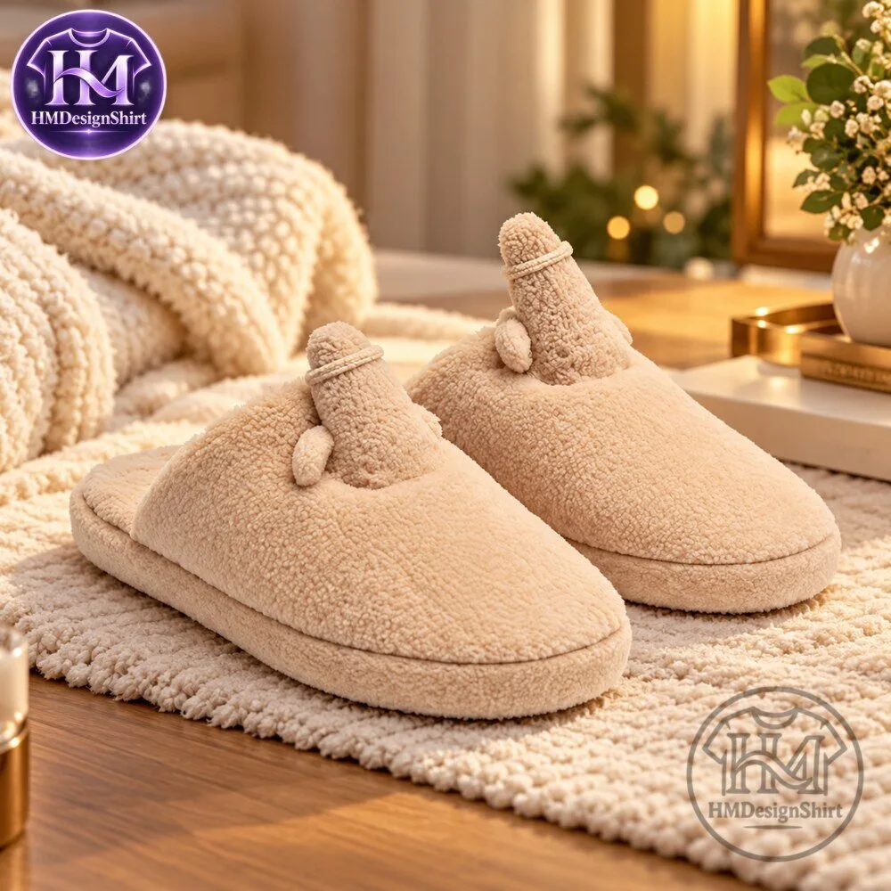 Snowman Phallic-shaped Willy Fluffy House Slippers 2026 12 Snowman Phallic-shaped Willy Fluffy House Slippers 2026