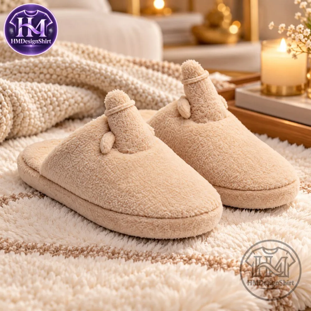 Snowman Phallic-shaped Willy Fluffy House Slippers 2026 13 Snowman Phallic-shaped Willy Fluffy House Slippers 2026