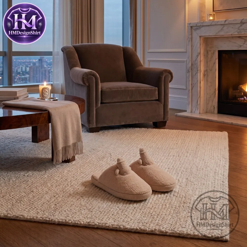 Snowman Phallic-shaped Willy Fluffy House Slippers 2026 14 Snowman Phallic-shaped Willy Fluffy House Slippers 2026