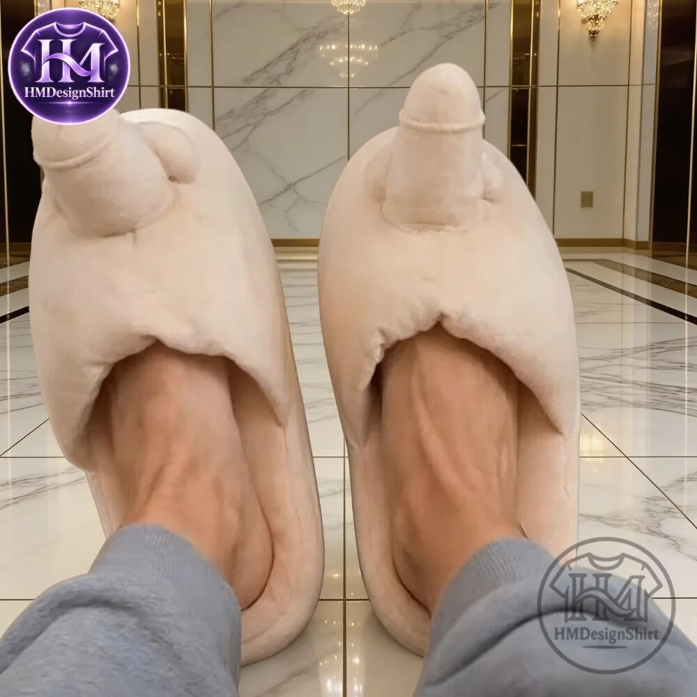 Snowman Phallic-shaped Willy Fluffy House Slippers 2026 16 Snowman Phallic-shaped Willy Fluffy House Slippers 2026
