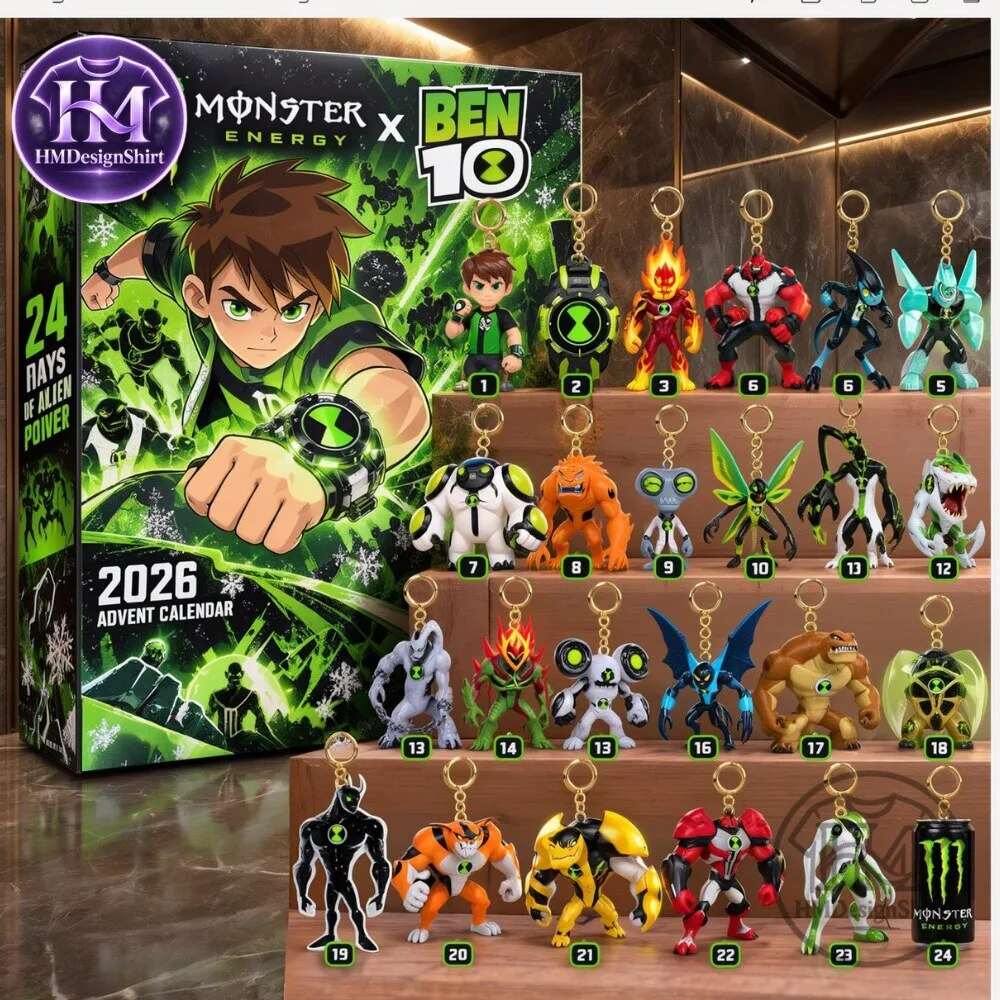 Monster Energy x Ben 10 Advent Calendar Special Edition 2026 10 Monster Energy x Ben 10 Advent Calendar Special Edition 2026