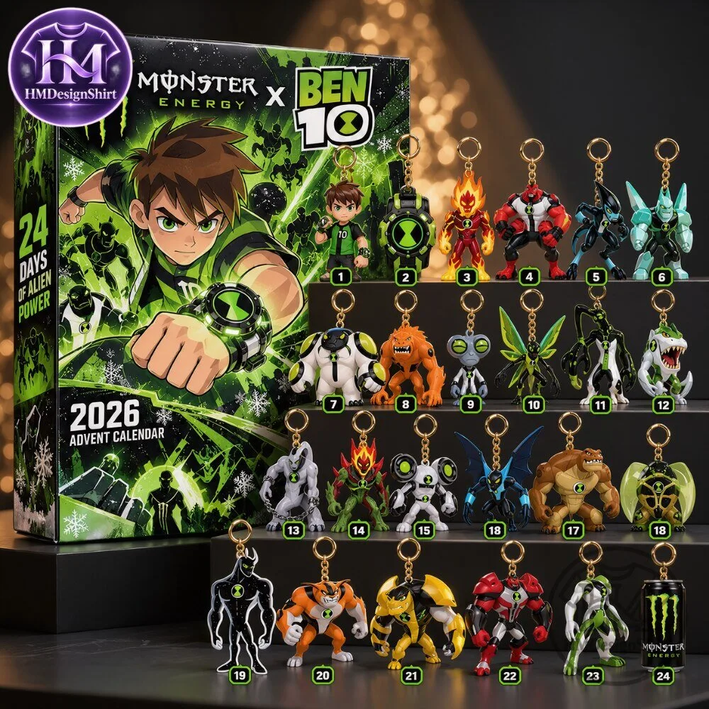 Monster Energy x Ben 10 Advent Calendar Special Edition 2026 11 Monster Energy x Ben 10 Advent Calendar Special Edition 2026