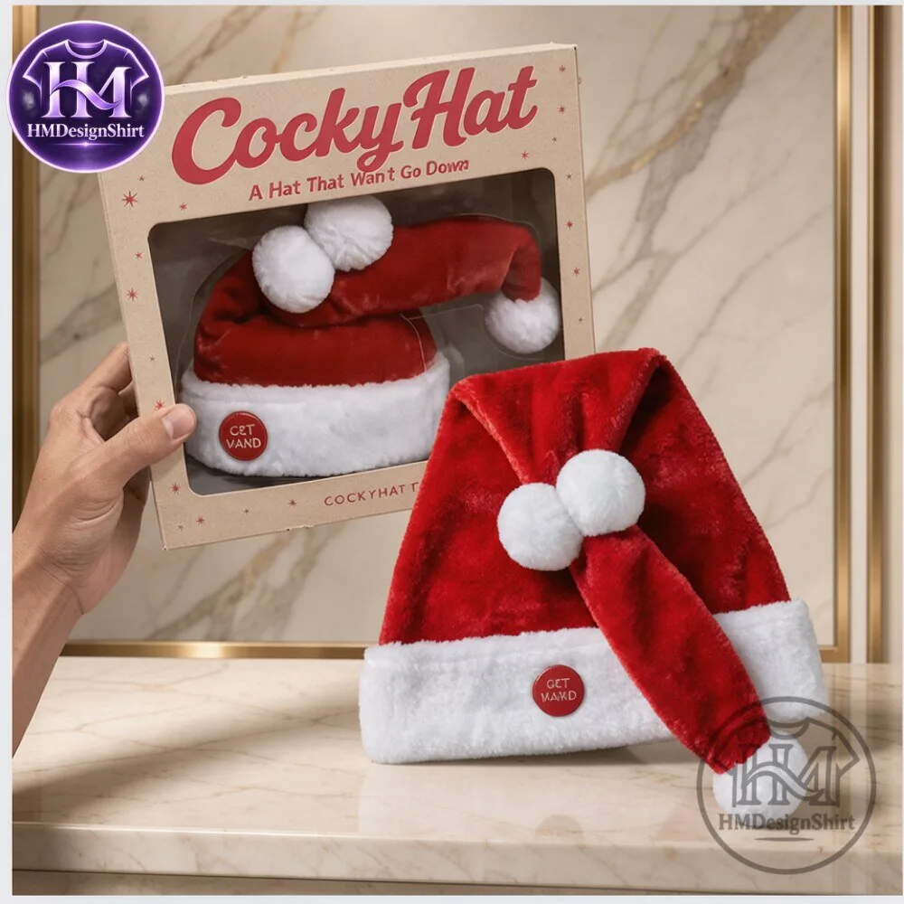 Animated Naughty Santa Hat or Funny Santa Dick Hat with Get Hard Button 2026 12 Animated Naughty Santa Hat or Funny Santa Dick Hat with Get Hard Button 2026