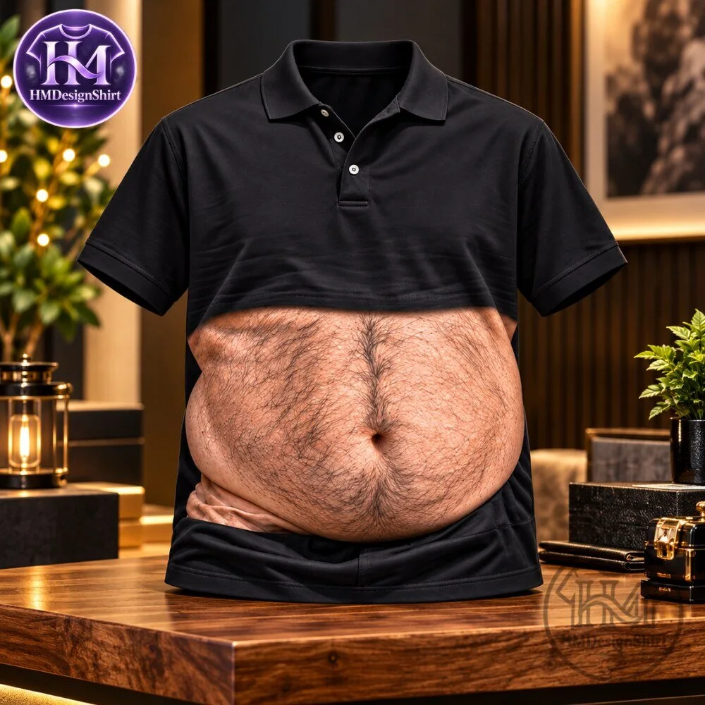 Funny Beer Belly Print Polo Shirt Also Known Dad Bod Illusion Polo 2026 9 Funny Beer Belly Print Polo Shirt Also Known Dad Bod Illusion Polo 2026