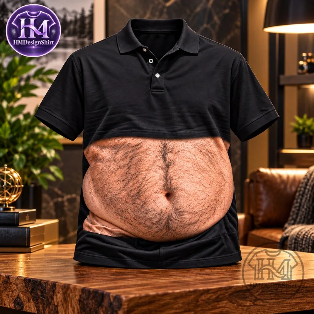 Funny Beer Belly Print Polo Shirt Also Known Dad Bod Illusion Polo 2026 10 Funny Beer Belly Print Polo Shirt Also Known Dad Bod Illusion Polo 2026