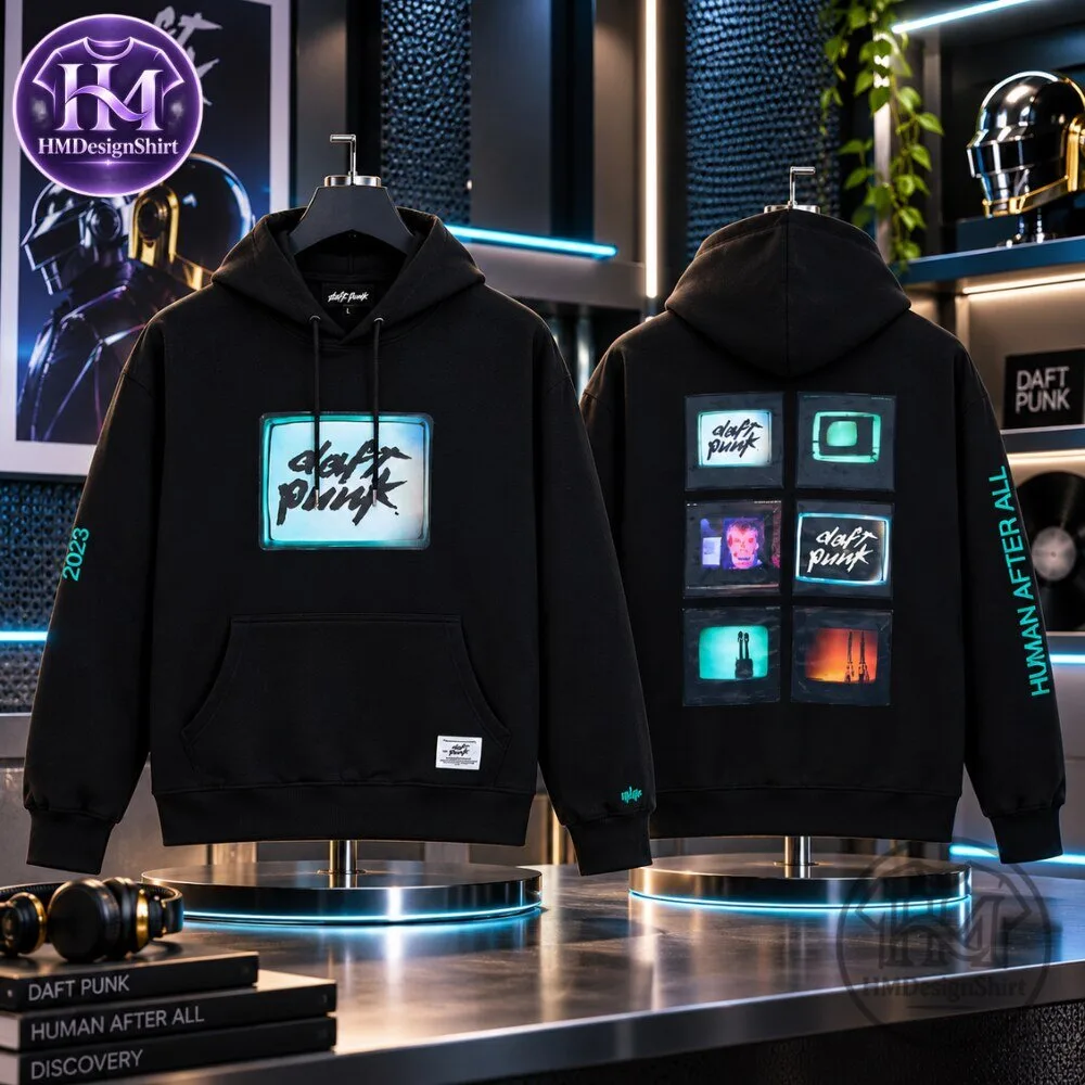 Daft Punk X Alpha Essential Hoodie Collaboration Between Alpha 2026