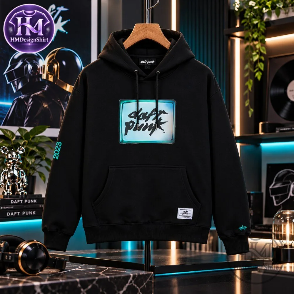Daft Punk X Alpha Essential Hoodie Collaboration Between Alpha 2026 9 Daft Punk X Alpha Essential Hoodie Collaboration Between Alpha 2026