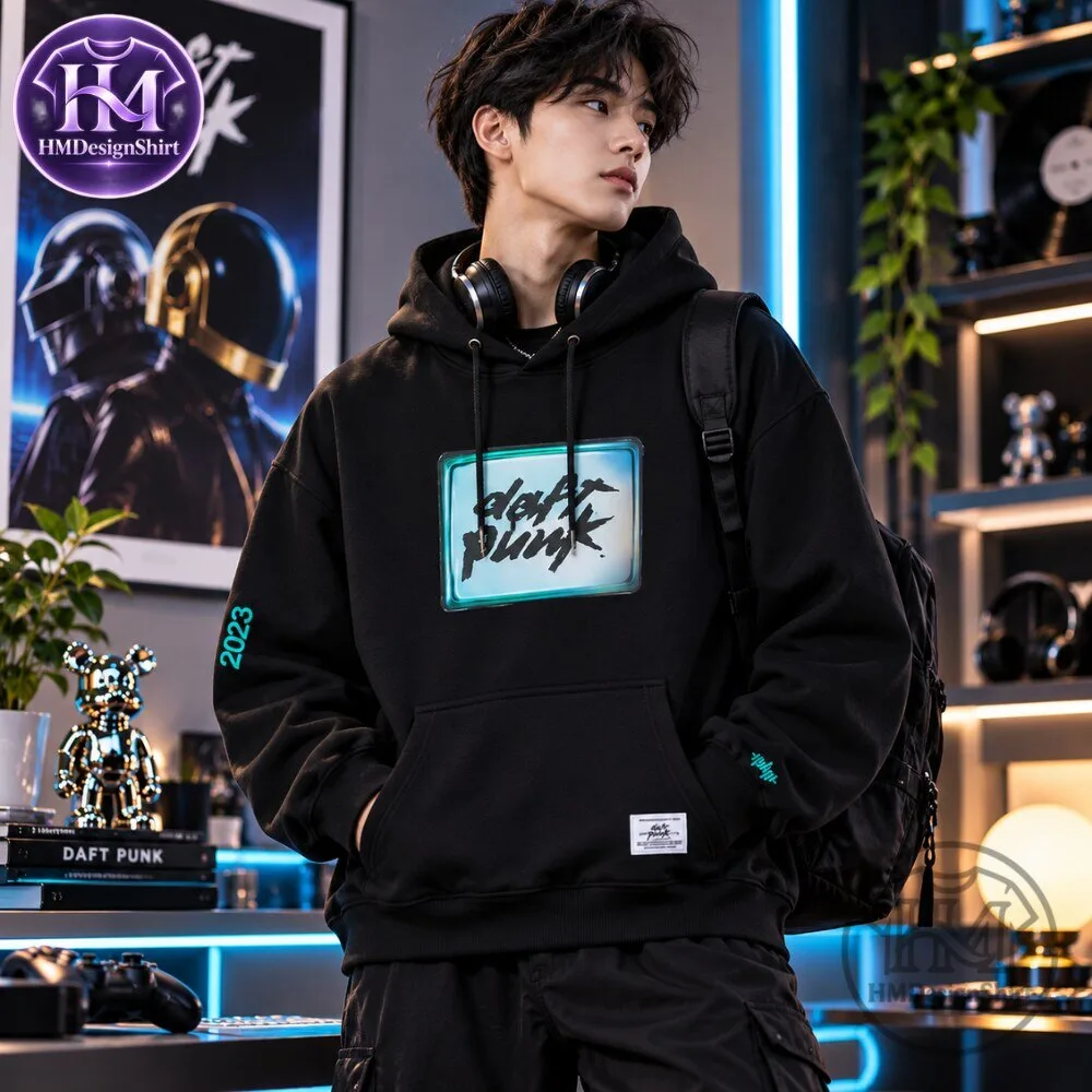 Daft Punk X Alpha Essential Hoodie Collaboration Between Alpha 2026 11 Daft Punk X Alpha Essential Hoodie Collaboration Between Alpha 2026