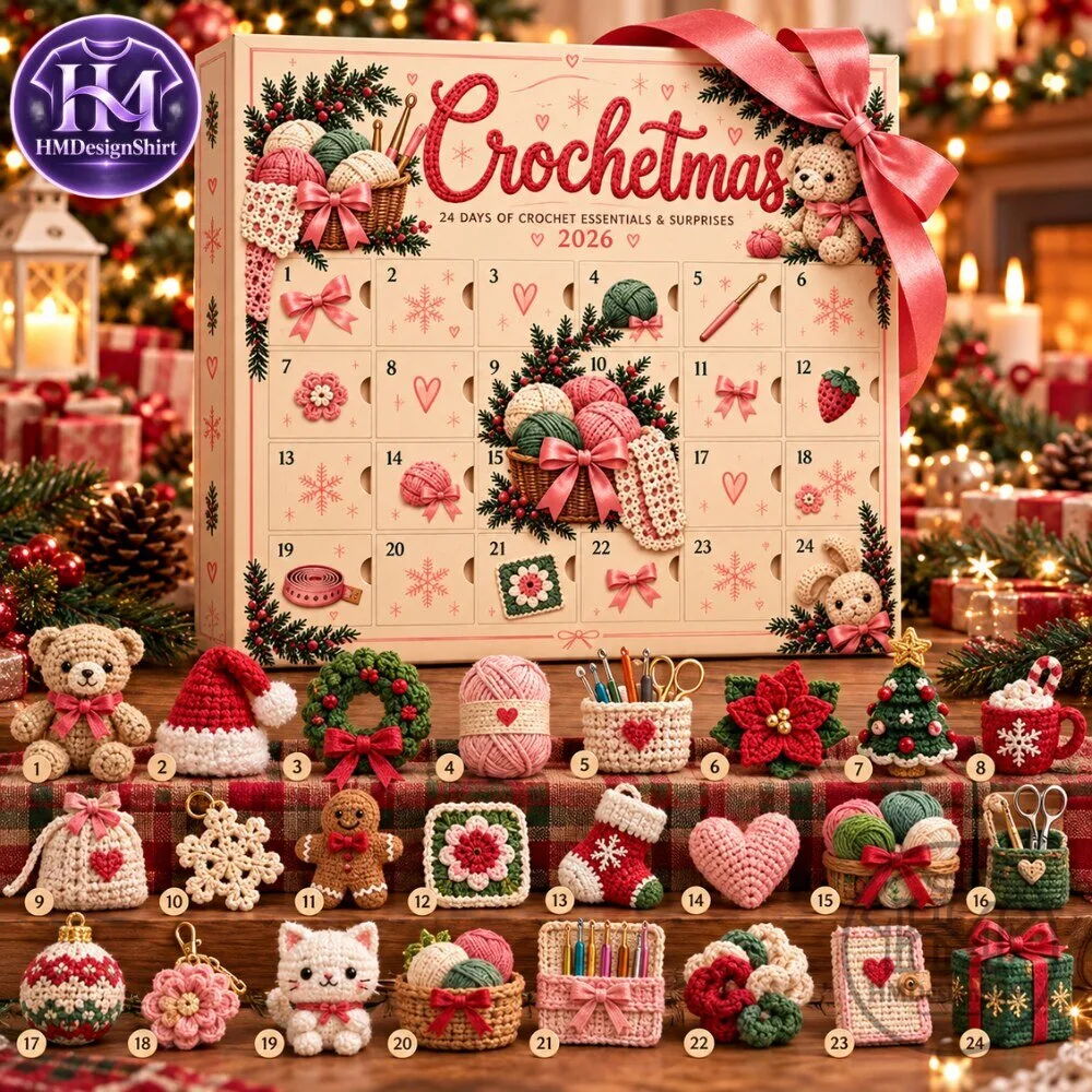 Crochetmas 24 Days Advent Calendar 2026