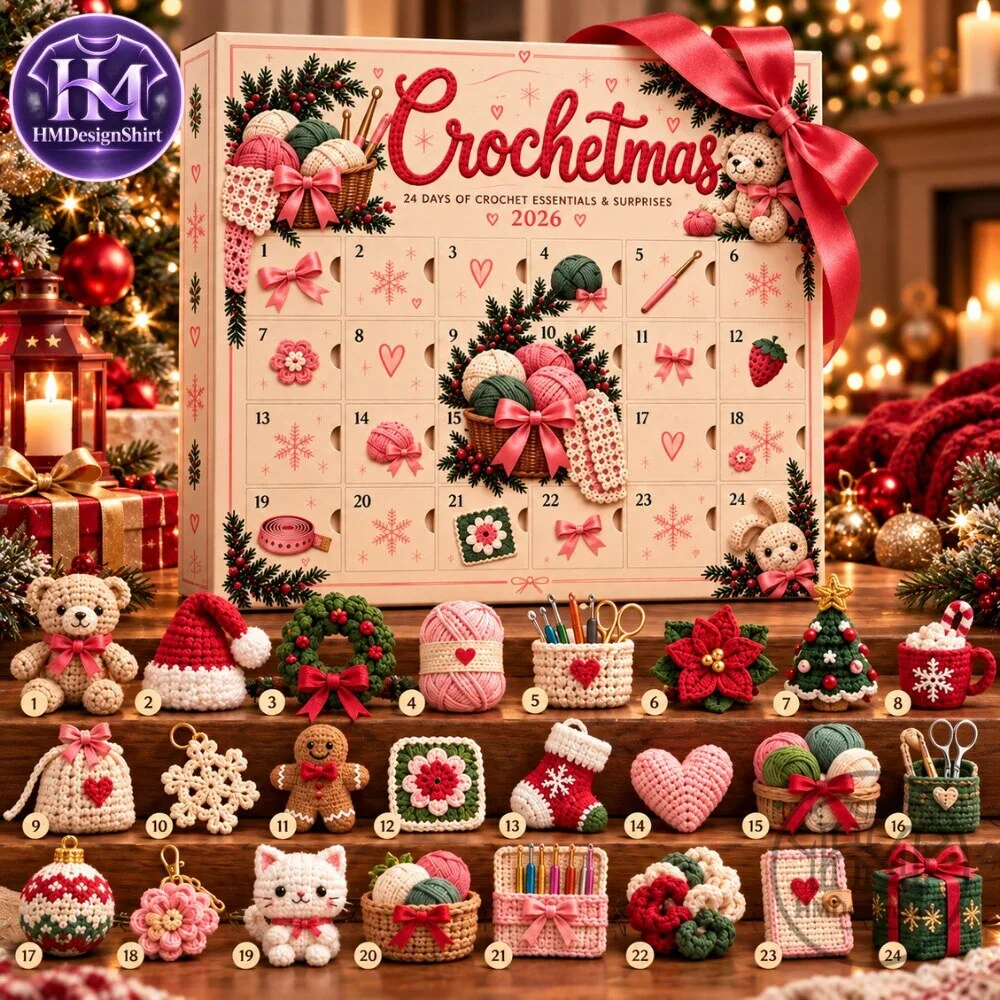 Crochetmas 24 Days Advent Calendar 2026 10 Crochetmas 24 Days Advent Calendar 2026