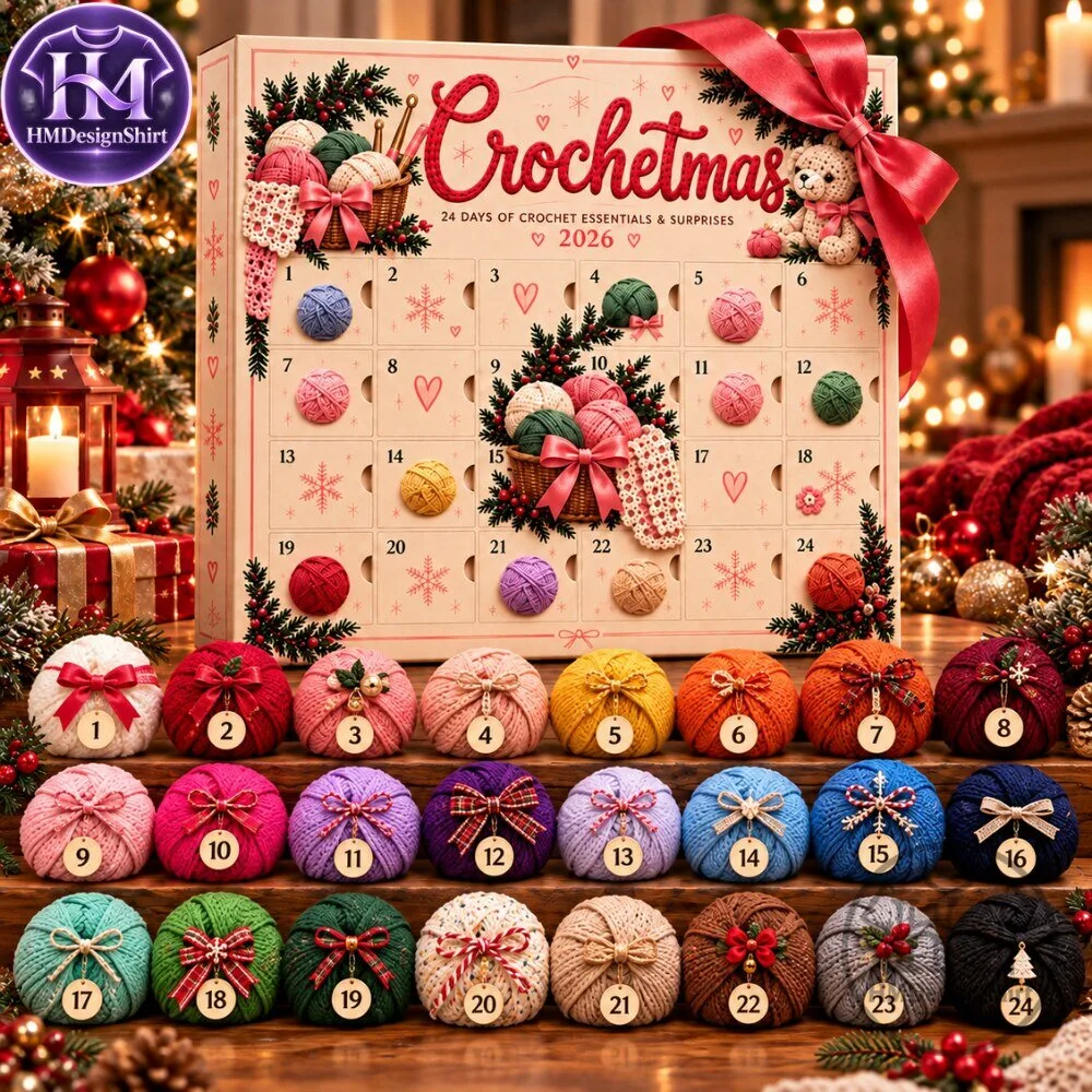 Crochetmas 24 Days Christmas Crochet Essentials Advent Calendar 2026