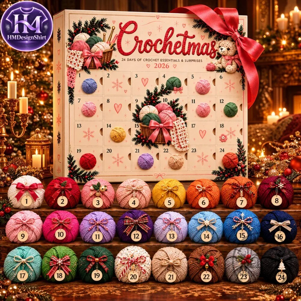 Crochetmas 24 Days Christmas Crochet Essentials Advent Calendar 2026 11 Crochetmas 24 Days Christmas Crochet Essentials Advent Calendar 2026
