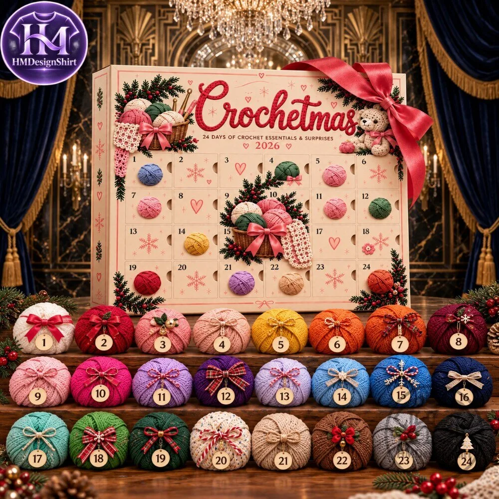 Crochetmas 24 Days Christmas Crochet Essentials Advent Calendar 2026 12 Crochetmas 24 Days Christmas Crochet Essentials Advent Calendar 2026