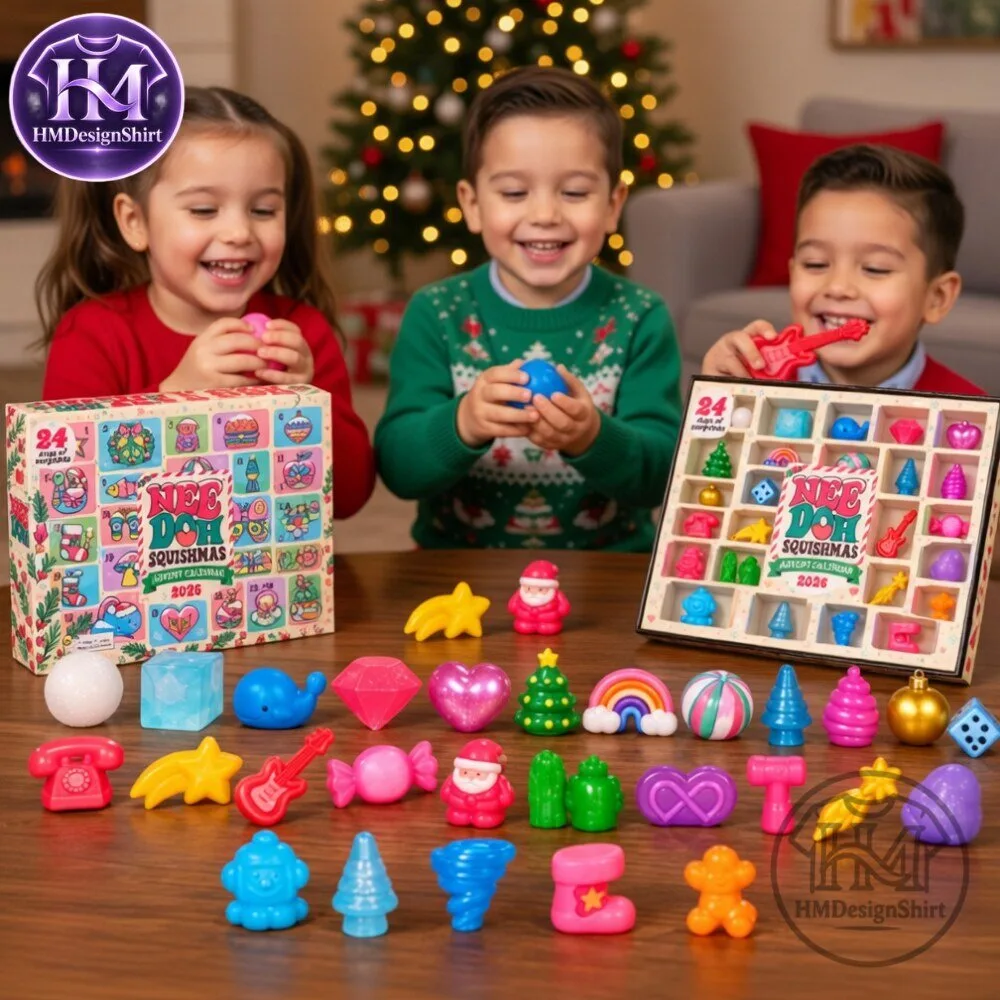 NeeDoh Squishmas Advent Calendar 2026 Special Edition 12 NeeDoh Squishmas Advent Calendar 2026 Special Edition