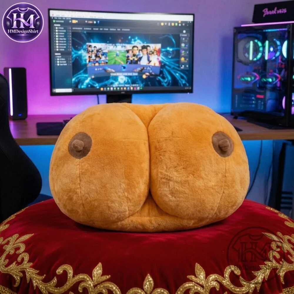 Funny Boob Boobs Boobie Soft Plush Pillow Gag Gift 2026 14 Funny Boob Boobs Boobie Soft Plush Pillow Gag Gift 2026