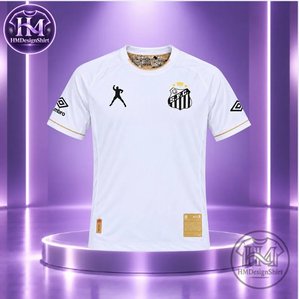 Santos FC 2026 27 Home Soccer Jersey made by Umbro