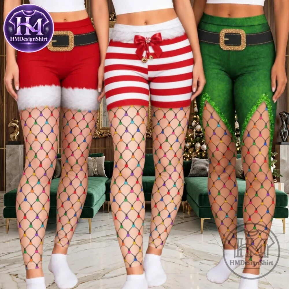 Christmas Festive Santa Elf Shorts Fishnet Tights Set 2026 10 Christmas Festive Santa Elf Shorts Fishnet Tights Set 2026