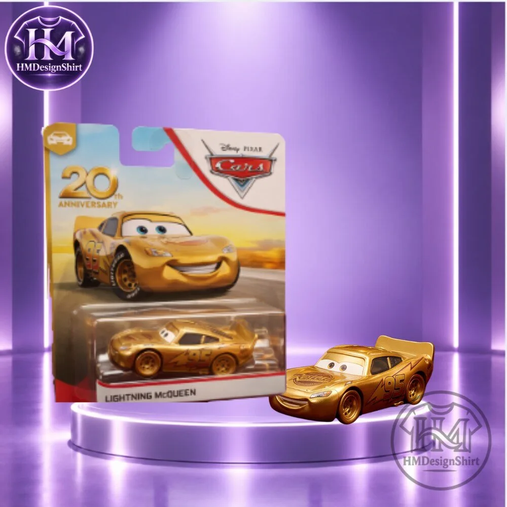20th Anniversary Golden Metallic Lightning McQueen Hotwhell 2026 8 20th Anniversary Golden Metallic Lightning McQueen Hotwhell 2026