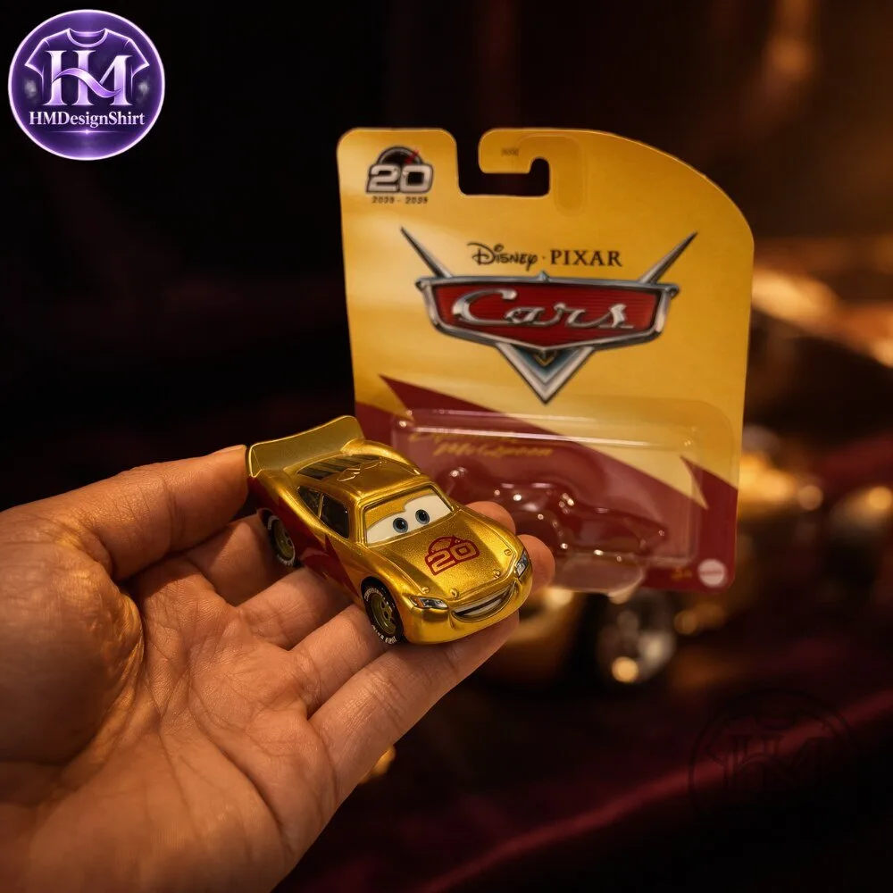 20th Anniversary Golden Metallic Lightning McQueen Hotwhell 2026 9 20th Anniversary Golden Metallic Lightning McQueen Hotwhell 2026