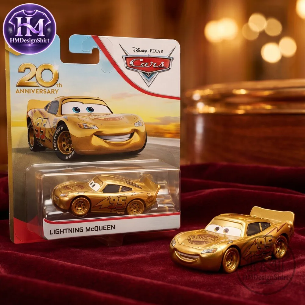 20th Anniversary Golden Metallic Lightning McQueen Hotwhell 2026 10 20th Anniversary Golden Metallic Lightning McQueen Hotwhell 2026
