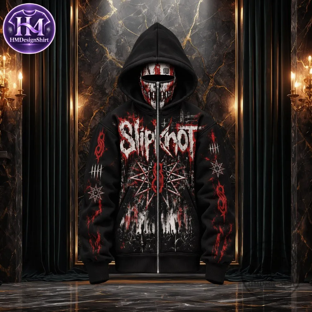 Slipknot band Zip Up Hoodie 2026 12 Slipknot band Zip Up Hoodie 2026