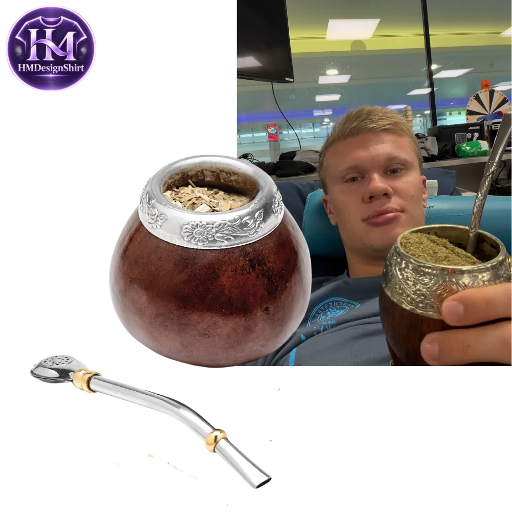 3 Erling Haaland Balibetov Yerba Mate Gourd Set — image 2