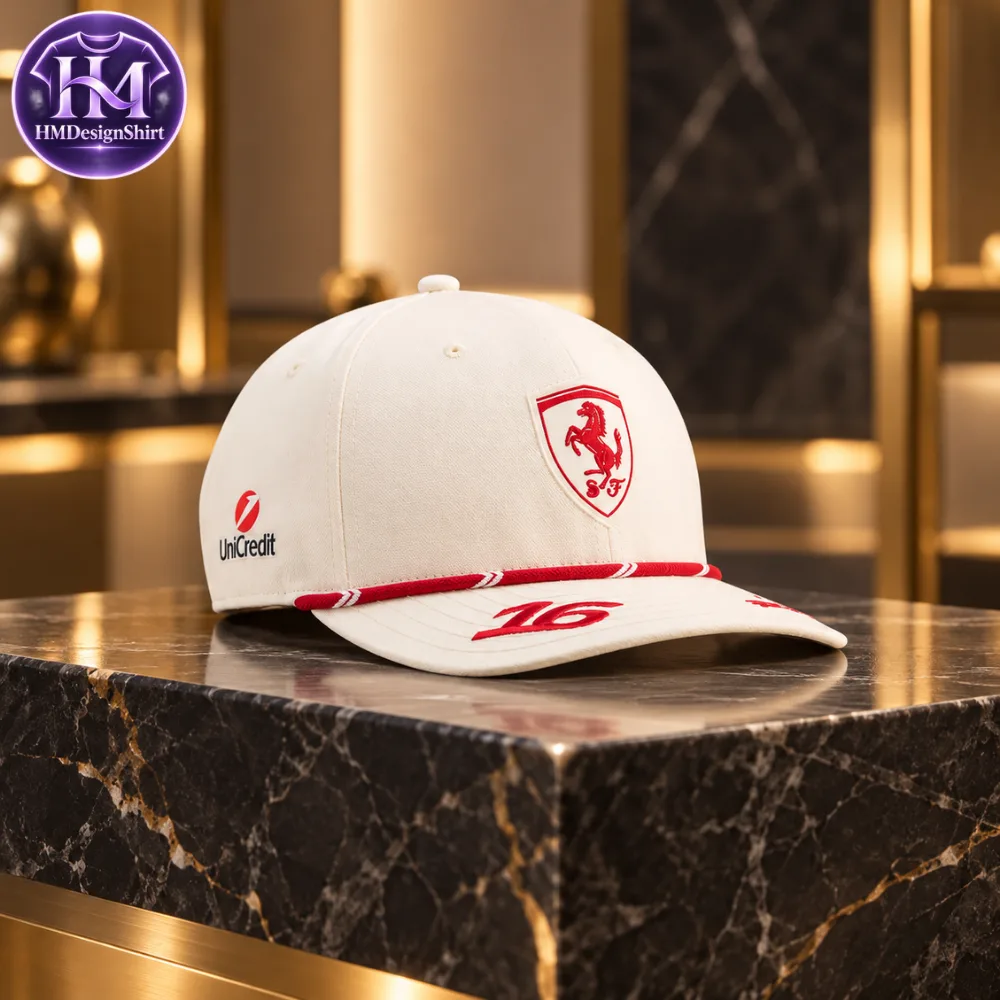 14 Scuderia Ferrari 2026 Charles Leclerc Monaco GP Special Edition Homerace Cap — image 3