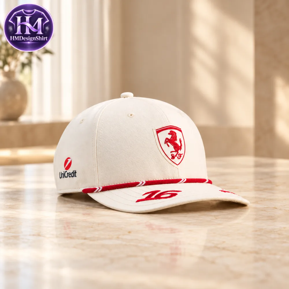 15 Scuderia Ferrari 2026 Charles Leclerc Monaco GP Special Edition Homerace Cap — image 4