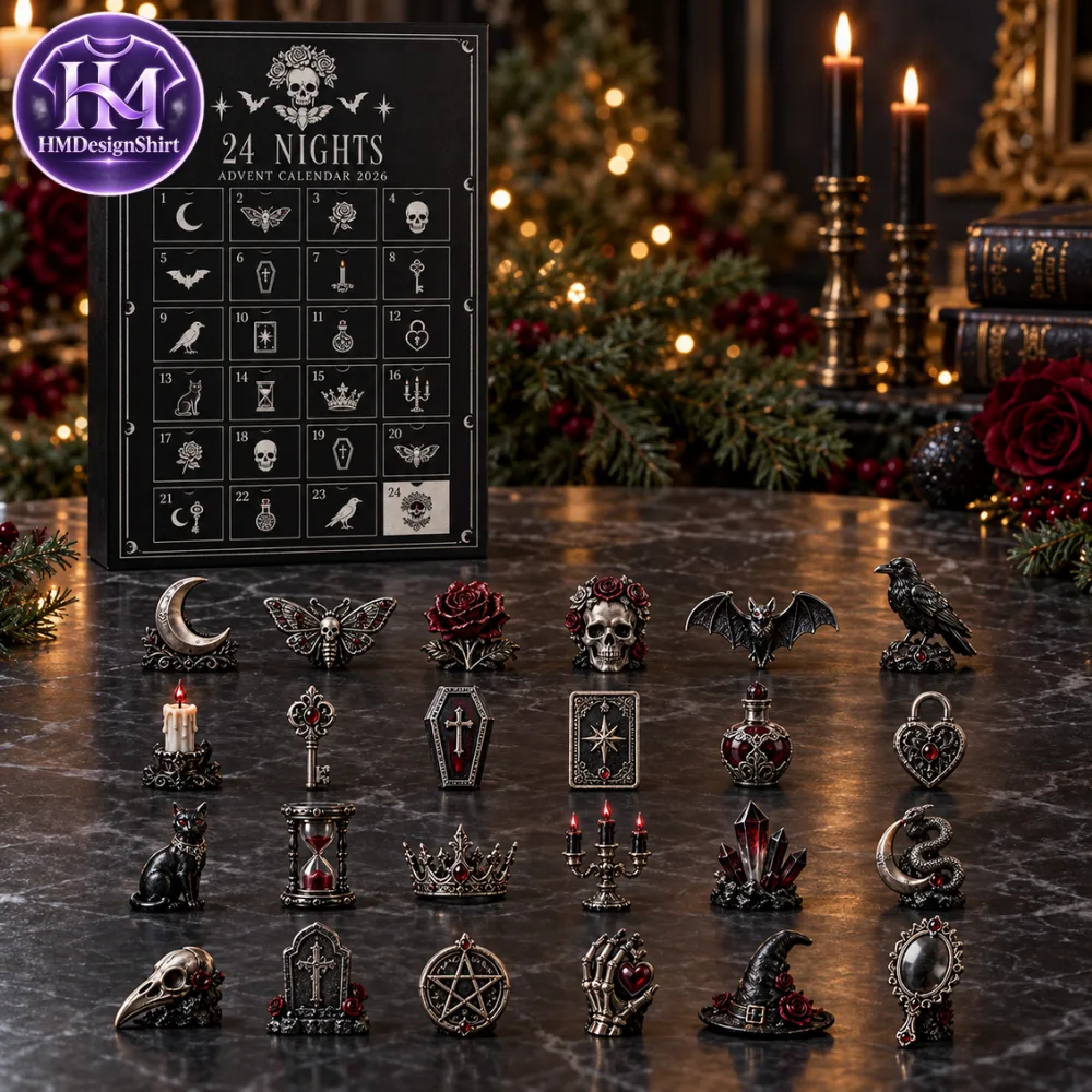 Gothic-Themed 24-Night Advent Calendar Limited Edition 2026